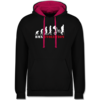 Schwarz/Fuchsia