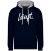 Navy Blau/Grau meliert