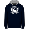 Navy Blau/Grau meliert
