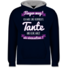 Navy Blau/Grau meliert