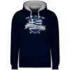 Navy Blau/Grau meliert