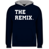 Navy Blau/Grau meliert