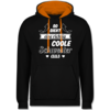 Schwarz/Orange