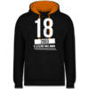 Schwarz/Orange