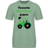 Türkis meliert