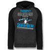 Anthrazit meliert/Schwarz