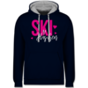 Navy Blau/Grau meliert