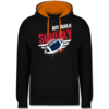 Schwarz/Orange