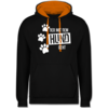 Schwarz/Orange