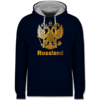 Navy Blau/Grau meliert
