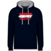 Navy Blau/Grau meliert