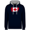 Navy Blau/Grau meliert