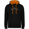 Schwarz/Orange