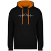 Schwarz/Orange