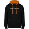 Schwarz/Orange