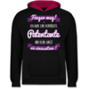 Schwarz/Fuchsia