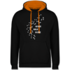 Schwarz/Orange