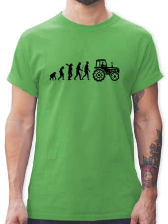 Evolution Traktor T Shirt Turnbeutel Shirtracer