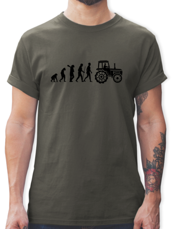 Evolution Traktor T Shirt Turnbeutel Shirtracer
