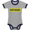 Grau meliert/Navy Blau