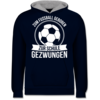 Navy Blau/Grau meliert