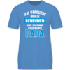 Blau meliert