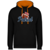Schwarz/Orange