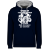 Navy Blau/Grau meliert