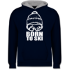 Navy Blau/Grau meliert