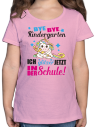 Mädchen T-Shirt bedruckt Motive Kindergarten Ortsschild Mama Papa Kinder
